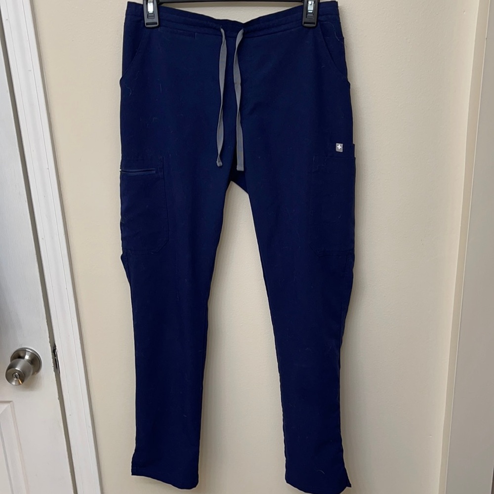 Figs Navy Blue scrub pants